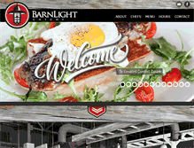 Tablet Screenshot of barnlighteatery.com